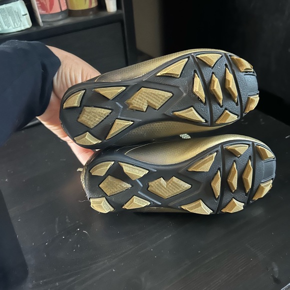 DSG Toddler Gold Spikes Cleats - Picture 5 of 5